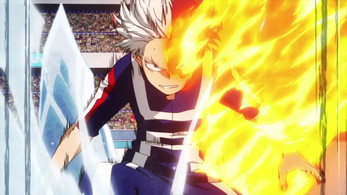 Shoto Todoroki: Ice and Fire Mastery