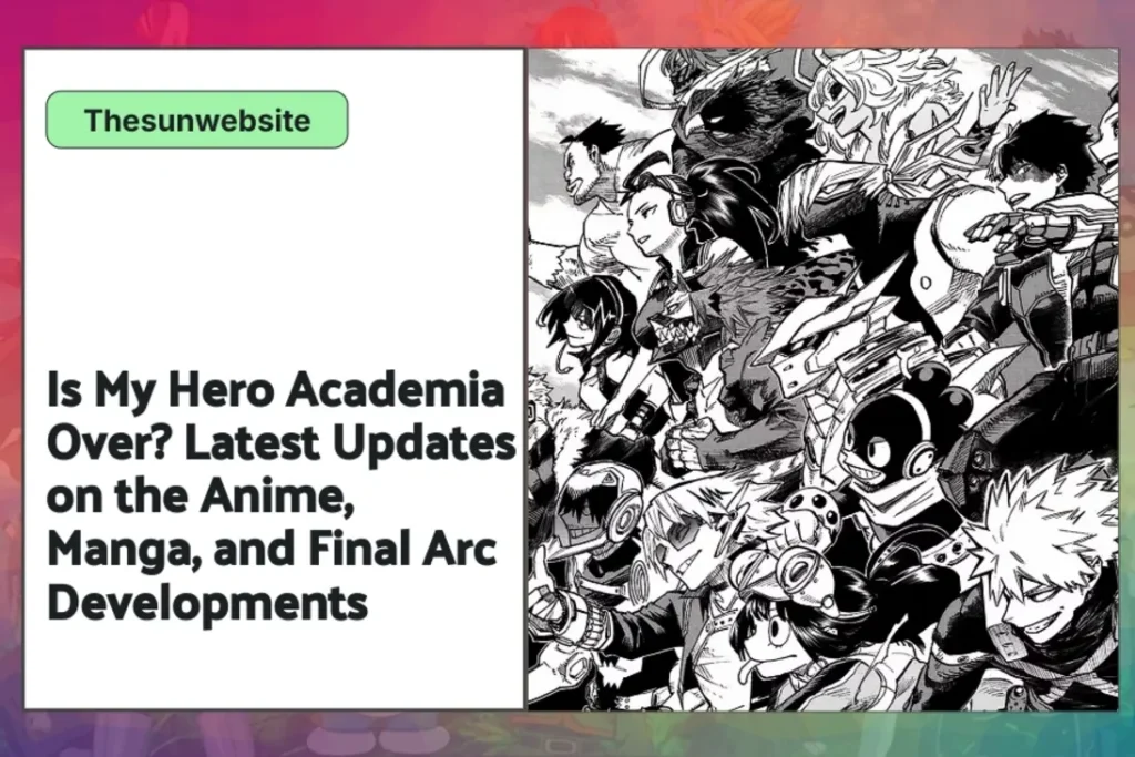 Exciting moments from the My Hero Academia finale, showcasing pivotal anime and manga scenes.