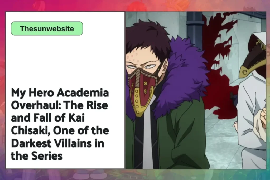 Insights into Kai Chisaki's Overhaul quirk and its transformative impact in My Hero Academia.