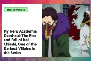 Insights into Kai Chisaki's Overhaul quirk and its transformative impact in My Hero Academia.