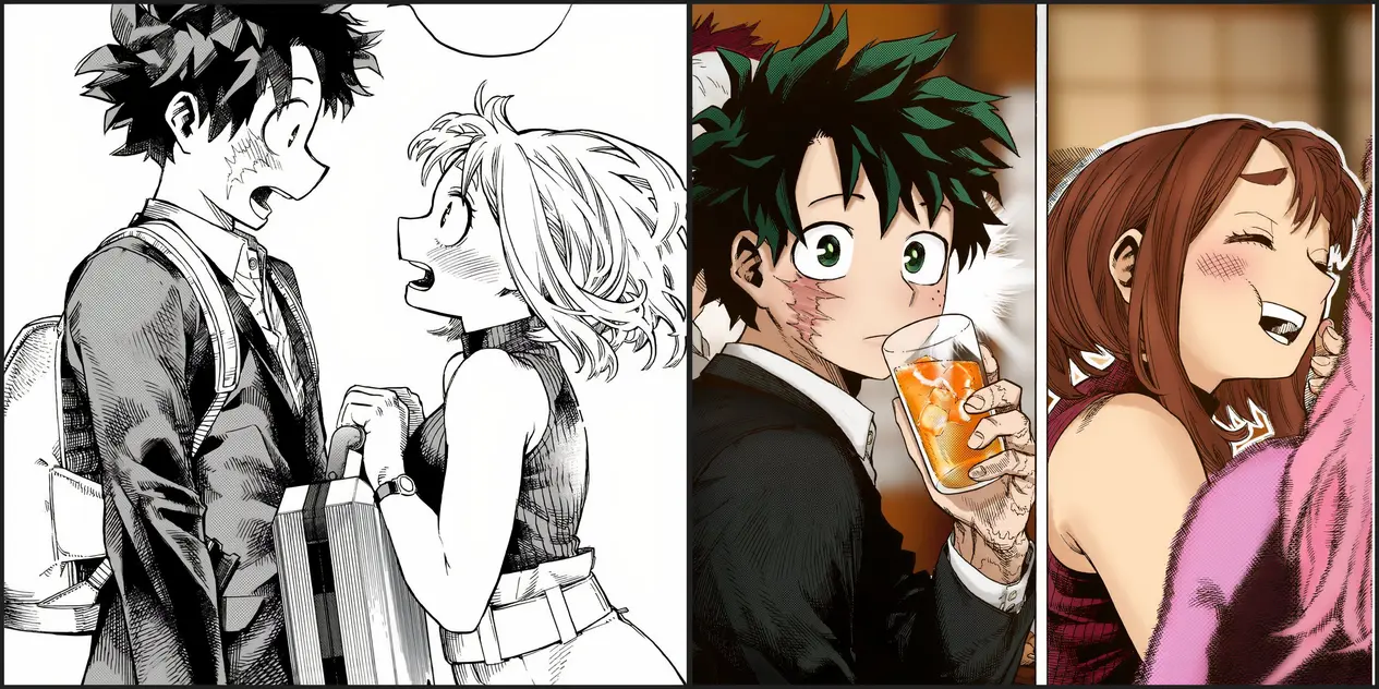 Ochako My Hero Academia grows alongside Deku, inspiring teamwork and mutual support